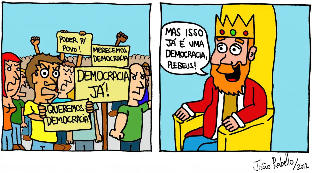 Resultado de imagem para populismo charge