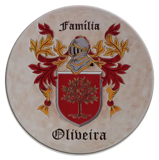 Brasão da Família Oliveira Cultura Mix