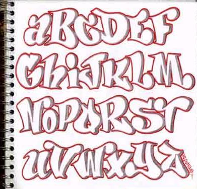 letras en graffiti