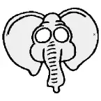 mascara-elefante