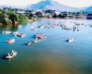 Campeonato de pesca no rio Araguaia na cidade da Barra do Garcas
