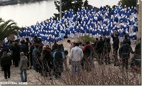 Maior quantidade de Smurfs em um só lugar Maior quantidade de Smurfs em um só lugar