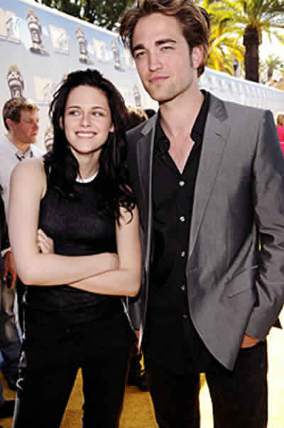 Robert Pattison e Kristen Stewart