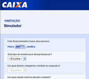 Simulador de Empréstimo da Caixa