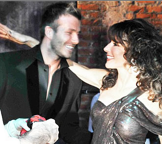 David Beckham em Milão David Beckham em Milão