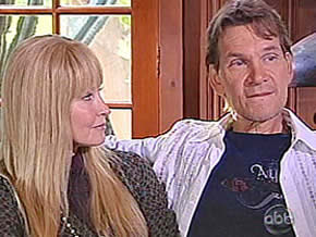 Patrick Swayze e Esposa Patrick Swayze e Esposa