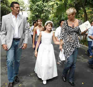 Xuxa e Luciano Szafir Xuxa e Luciano Szafir