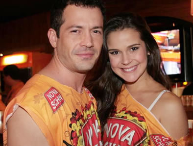 Malvino Salvador e Renata Westphal Malvino Salvador e Renata Westphal