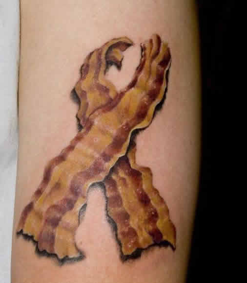 Tatuagem de Bacon Tatuagem de Bacon