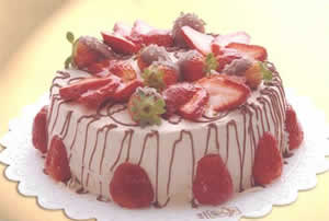 Receita de Torta de Morango Receita de Torta de Morango