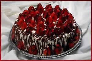 Torta de Morango com Chocolate Torta de Morango com Chocolate
