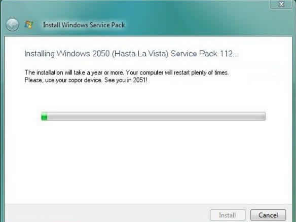 Service Pack ainda vivo Service Pack ainda vivo