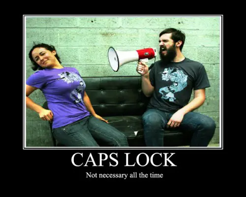 Caps Lock Ligado