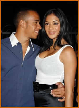 Nicole Scherzinger e Lewis Hamilton