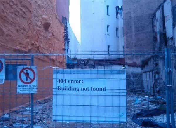 404 no prédio 404 no prédio