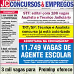 Jornal Concursos e Empregos Jornal Concursos e Empregos