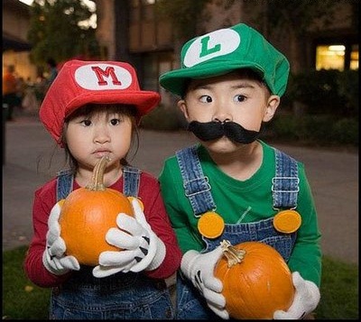 Filhos de Mário e Luigi