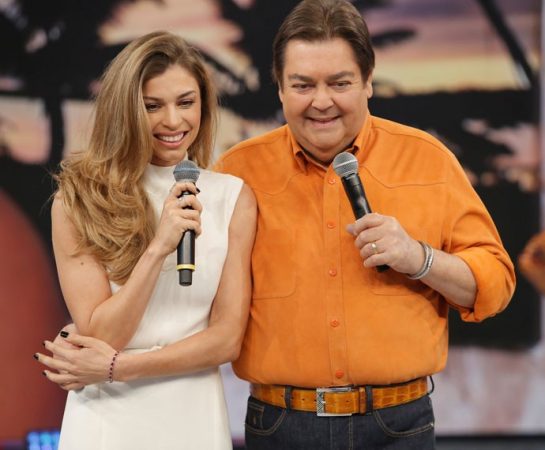 Grazi Massafera no Domingão do Faustão