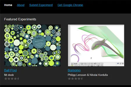 Chrome Experiments Chrome Experiments