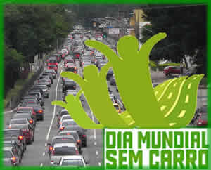 Comemorar o Dia Mundial Sem Carro