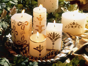 Velas de Natal Velas de Natal