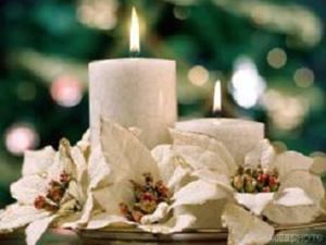 Velas de Natal Decorativas