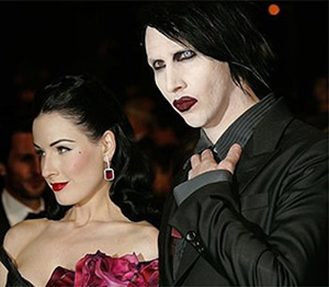 Dita Von Teese Marylin Manson