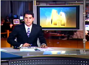 Jornal Hoje Evaristo Costa