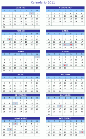Calendario