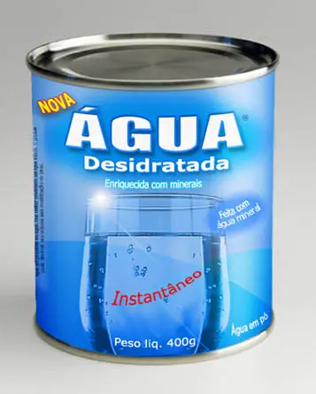 Água Desidratada Água Desidratada