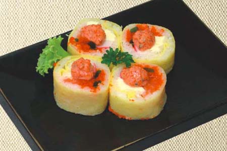 Sushi De Frango a Moda Brasileira