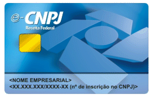 Cartão do CNPJ