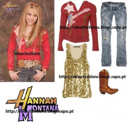 Roupas Da Hannah Montana