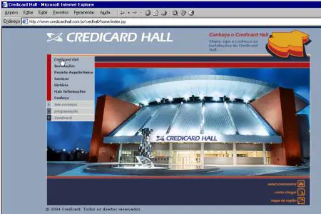 Site Do Credicard Hall
