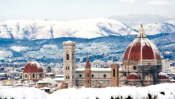 Nevasca em Florença