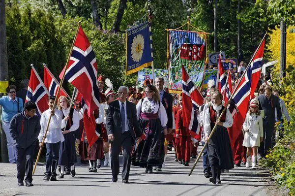 População da Noruega