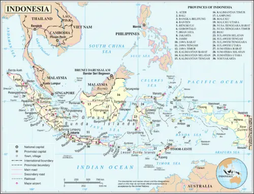 Geografia Indonésia