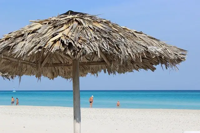 Quiosque em Varadero na Praia 