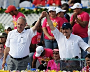 NICARAGUA-ABKHAZIA-SANDINISTA-REVOLUTION-ANNIVERSARY-ORTEGA