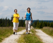 Women running