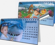 Calendário com Crianças