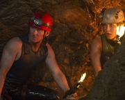 (L to R) Frank McGuire (RICHARD ROXBURGH) and his son, Josh (RHYS WAKEFIELD), in the 3D action-thriller ?Sanctum?, from executive producer James Cameron.  The film follows a team of underwater cave divers on a treacherous expedition to the largest, most beautiful and least accessible cave system on Earth.