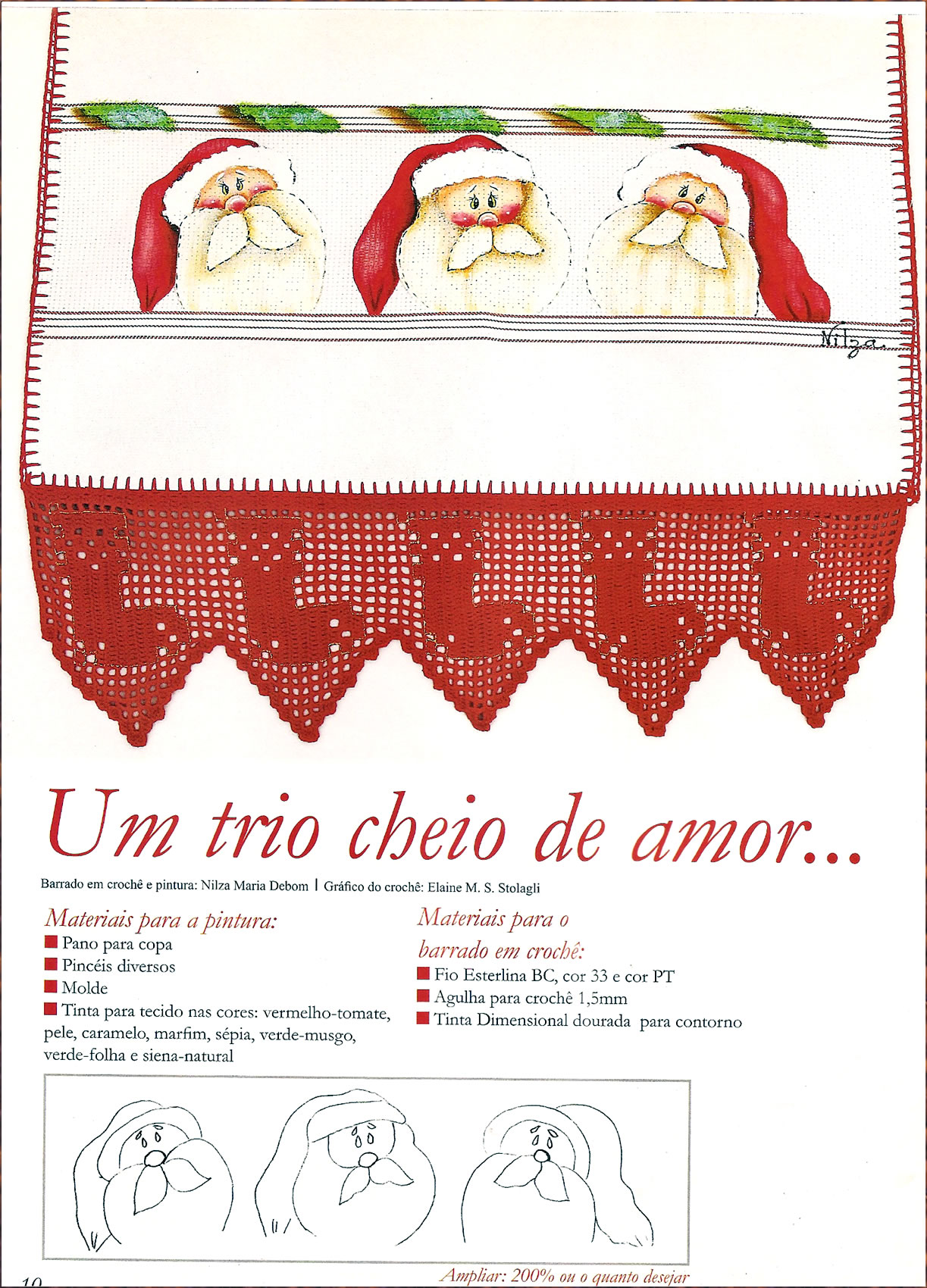 Bicos de Crochê para o Natal | Cultura Mix Bicos de Crochê para o Natal | Cultura Mix