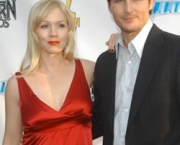 Peter Facinelli e a esposa Jennie Garth