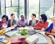 Multi-Ethnic Group of People Working Together