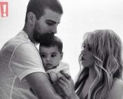 SHAKIRA, PIQUE & MILAN