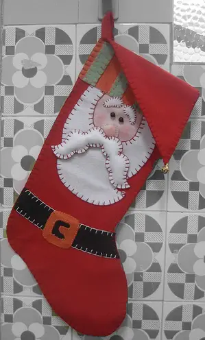 Papai Noel em Feltro | Cultura Mix Papai Noel em Feltro | Cultura Mix