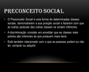 Preconceitos Sociais (5)