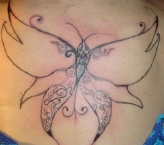 Tatuagem de Borboleta Grande