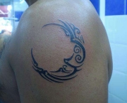 Tatuagem Lua Tribal